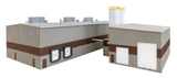 HO Scale Walthers Cornerstone 933-4166 Chocolate Factory Building Kit