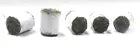 HO/N Scale Superior Scenics Individual 1/2" Round Plastic Wrapped Hay Bale 5 pcs