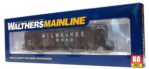 HO Walthers MainLine 910-6118 Milwaukee Road MILW 276093 61' Wood Chip Gondola