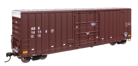 HO Scale Walthers Proto 920-101711 Arkansas-Oklahoma 14118 50' Hi-Cube Boxcar