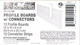 Woodland Scenics ST14419B Sub Terrain System Profile Boards Bulk Pack (12) pcs