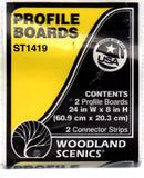 Woodland Scenics ST14419B Sub Terrain System Profile Boards Bulk Pack (12) pcs