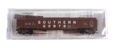 N Micro Trains 10500037 Southern 62878 50' 15-Panel Fixed-End Gondola w/Cover
