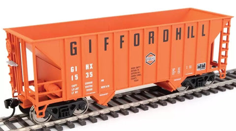 Walthers MainLine 910-56600 Gifford Hill GIHX 1535 34' 100-Ton 2-Bay Hopper