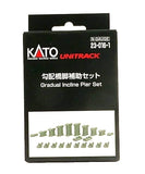 N Scale Kato Unitrack 23-0161 Add On Single Track Incline Viaduct Pier Set