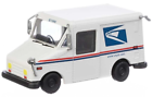HO Scale Walthers SceneMaster 949-12253 1993+ Scheme Long Life Vehicle LLV USPS Mail Truck