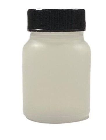 Tru-Color TCP-001 Empty Plastic 1 oz Paint Bottle w/Cap