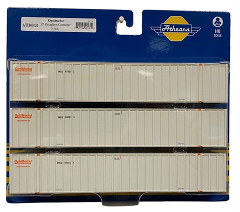 HO Scale Athearn 40131 Optimodal 53' Stoughton Containers Set #2 (3) pcs