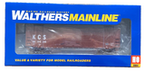 HO Scale Walthers 910-1880 Kansas City Southern KCS 160008 50' ACF Boxcar