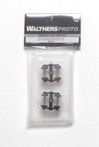 HO Scale Walthers Proto 920-2011 100-Ton ASF Roller Bearing Trucks w/33" Wheels