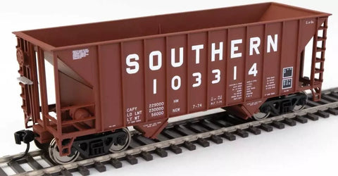 Walthers MainLine 910-56621 Southern Railway 103314 34' 100-Ton 2-Bay Hopper
