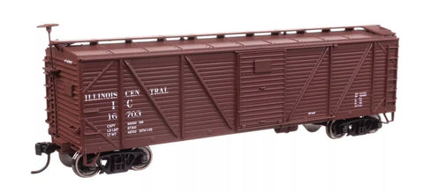 HO Scale Walthers 910-40713 Illinois Central IC 16703 40' Single Sheathed Boxcar