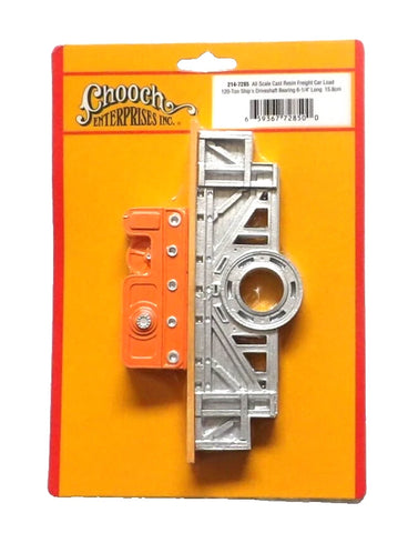 HO Scale Chooch 7285 120-Ton Ship's Driveshaft Bearing Freight Car Load