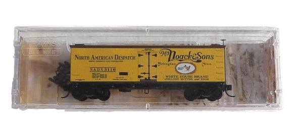 N Micro Trains 05800603 H.M. Noack & Sons NADX 3116 36' Wood-Sheathed ...