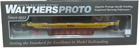 Walthers Proto 920-109048 DTTX 475545 Gunderson Rebuilt 53' Well Car TTX Logo