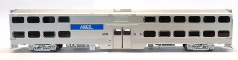 HO Atlas 20007041 Metra 6069 Nippon Sharyo Type 6000 Bi-Level Commuter Coach