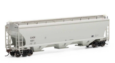 HO Scale Athearn G97144 ConAgra CAGX 1301 Trinity 3-Bay Covered Hopper