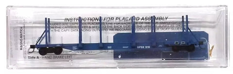 N Micro Trains 11500120 Georgia Pacific GPSX 916 Evans 65' 100-Ton Log Car