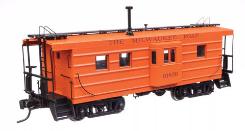 HO Scale Walthers Proto 920-103652 Milwaukee Road #01870 Ribside Caboose
