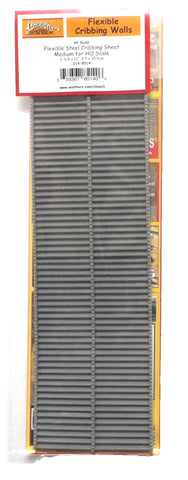 HO Scale Chooch 214-8514 Medium Steel Cribbing Flexible Sheet