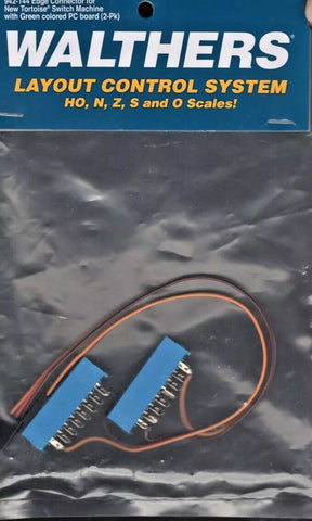 Walthers Layout Control System 942-144 Edge Connector for NEW Tortoise Switches