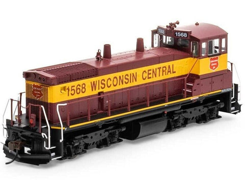 HO Scale Athearn 28757 Wisconsin Central WC 1568 SW1500 DCC Sound