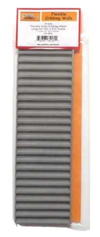 HO/S/O Scale Chooch 214-8516 Large Steel Cribbing Flexible Sheet