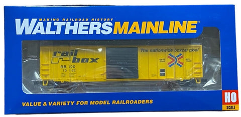 HO Scale Walthers 910-1893 Railbox RBOX 10162 50' ACF Exterior Post Boxcar