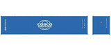 HO Scale Atlas 20006543 Cosco Shipping CSNU 40' Standard Container 3-Pack Set #1