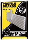 Woodland Scenics ST14419B Sub Terrain System Profile Boards Bulk Pack (12) pcs