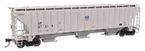 HO Walthers MainLine 910-49057 UP #87219 57' Trinity 4750 3-Bay Covered Hopper