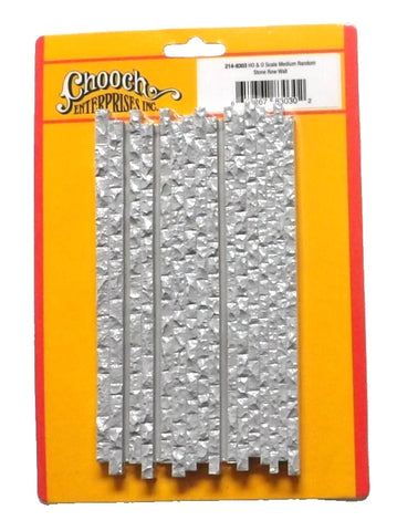 O/HO Scale Chooch 8303 Medium Random Stone Row Wall