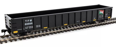 HO Walthers 910-6314 Transportacion Ferroviaria Mexicana TFM 60566 53' Railgon