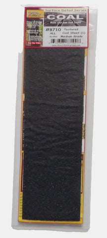 Chooch 214-8710 Medium Coal Lumps Textured Freight Car Load Flexible Sheet