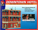 N Scale Walthers Life-Like 433-7482 Downtown Hotel Building Kit