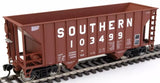 Walthers MainLine 910-56623 Southern Railway 103499 34' 100-Ton 2-Bay Hopper