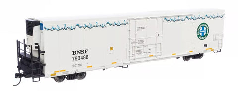 HO Walthers 910-4144 BNSF Railway 793488 72' Modern Refrigerator Boxcar