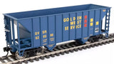 Walthers MainLine 910-56604 Golden West GVSR 629566 34' 100-Ton 2-Bay Hopper
