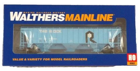 HO Scale Walthers 910-49066 Rock Island 133266 57' Trinity 3-Bay Covered Hopper