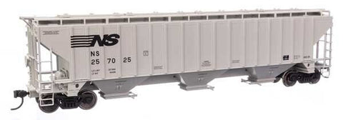 HO Walthers MainLine 910-49047 NS # 257025 57' Trinity 4750 3-Bay Covered Hopper