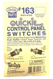 ALL Scale Kadee #163 Quickie Switches Black & Red SPST Push Button Switch (4) pc
