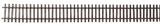 HO Scale Micro Engineering 12-106 Code 70 Wood Ties Weathered Flex-Track (6) pcs