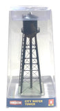 N Scale Walthers Cornerstone 933-3832 Black Assembled City Water Tower