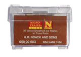 N Micro Trains 05800603 H.M. Noack & Sons NADX 3116 36' Wood-Sheathed Ice Reefer