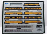N Scale Kato 106-089 Milwaukee Road 1955 Olympian Hiawatha 9-Car Passenger Set