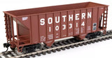 Walthers MainLine 910-56621 Southern Railway 103314 34' 100-Ton 2-Bay Hopper