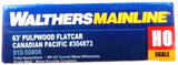 HO Walthers MainLine 910-50806 Canadian Pacific CP 304873 63' Pulpwood Flatcar