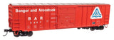 HO Scale Walthers 910-1877 Bangor & Aroostook BAR #5647 50' ACF Boxcar