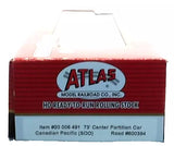 Atlas 20006491 CP/SOO 600394 73' Center-Partition Centerbeam Flatcar