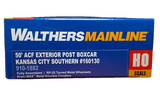 HO Scale Walthers 910-1882 Kansas City Southern KCS 160130 50' ACF Boxcar